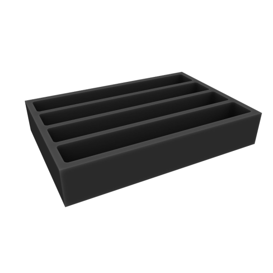 Pianka pełnego wymiaru z 4 wycięciami 370mmx52mm